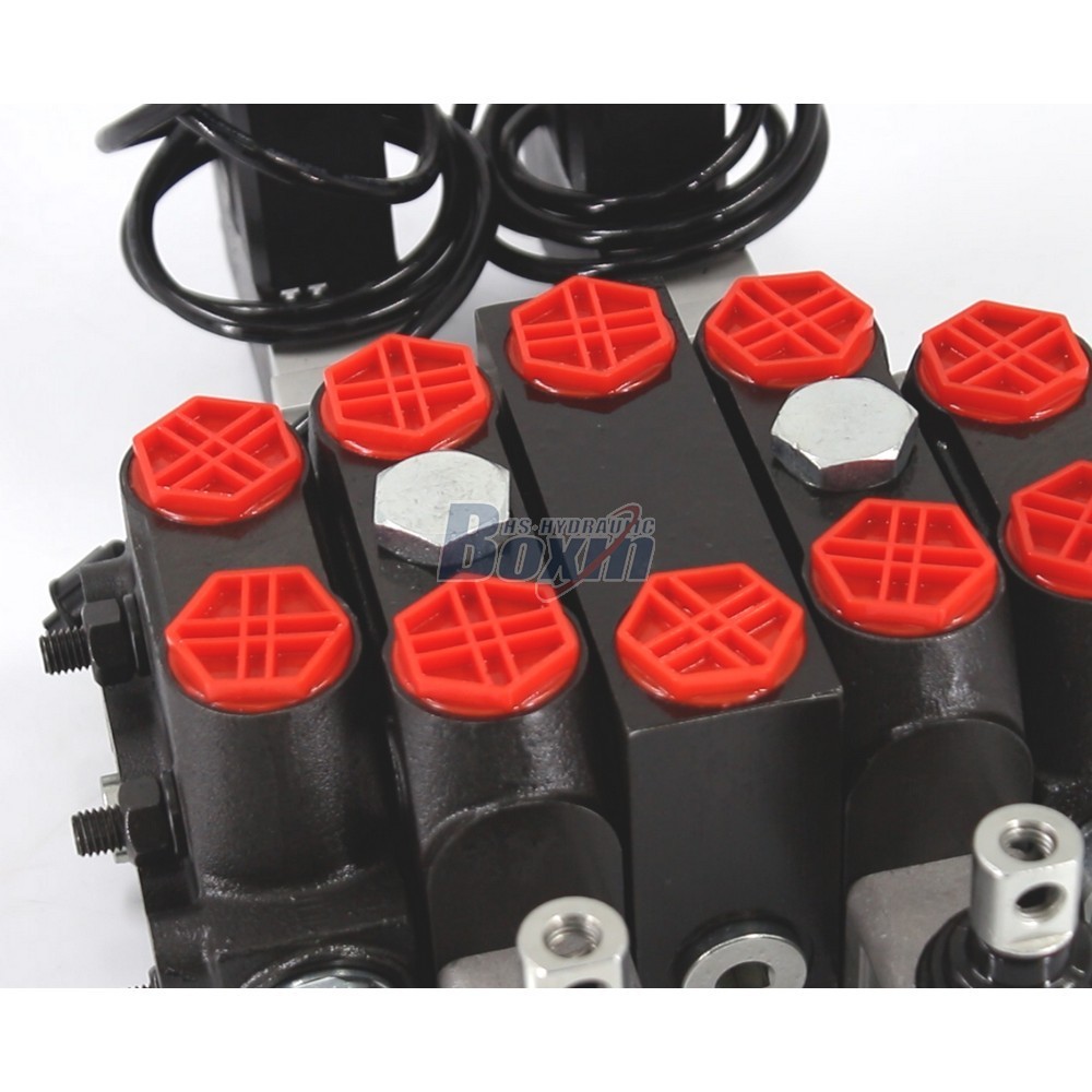 DCV100 Electric Motor 2 Spool Sectional Directional Valve detail image